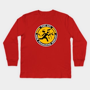 The AFC Indie Filmmaking Podcast Kids Long Sleeve T-Shirt